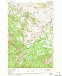 Mount Rae 1951 topographic map thumbnail