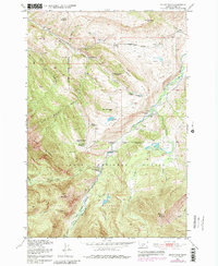 Mount Rae 1951 topographic map thumbnail
