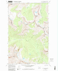 Mount Stimson 1968 topographic map thumbnail