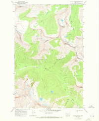 Mount Stimson 1968 topographic map thumbnail
