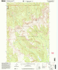Mount Wallace 2000 topographic map preview