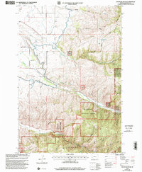 Mountain House 1998 topographic map thumbnail