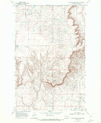 Mountain View School 1968 topographic map thumbnail