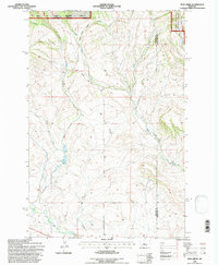 Mud Creek 1995 topographic map thumbnail
