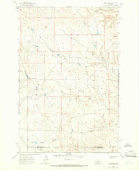 Mud Spring 1963 topographic map thumbnail