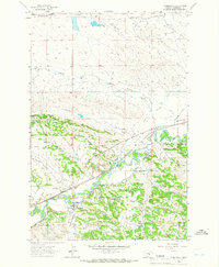 Musselshell 1963 topographic map thumbnail