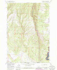 Mystery Cave 1964 topographic map thumbnail