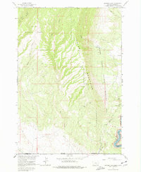 Mystery Cave 1964 topographic map thumbnail