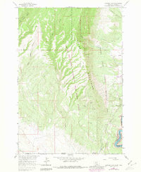 Mystery Cave 1964 topographic map thumbnail