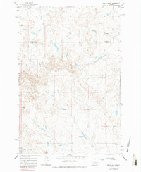 Needle Butte 1965 topographic map thumbnail