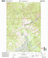 Nelson 2001 topographic map thumbnail