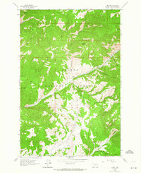 Nelson 1962 topographic map thumbnail