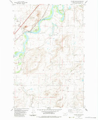 Nelson Island 1983 topographic map thumbnail