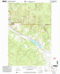 Nevada Lake 2001 topographic map thumbnail
