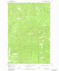 Nevada Mountain 1968 topographic map thumbnail