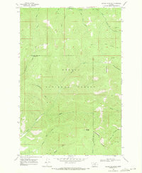Nevada Mountain 1968 topographic map thumbnail