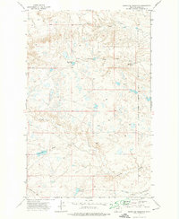 Newhouse Reservoir 1971 topographic map thumbnail