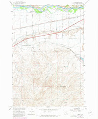 Nibbe 1967 topographic map thumbnail