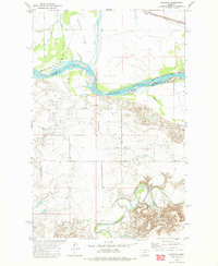 Nickwall 1972 topographic map thumbnail