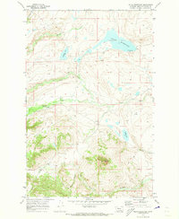 Nilan Reservoir 1970 topographic map thumbnail