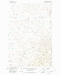 Niles Coulee 1973 topographic map thumbnail
