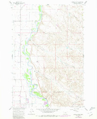 Ninemile Point 1960 topographic map thumbnail