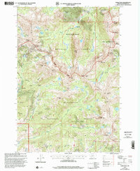 Noble Peak 1997 topographic map preview