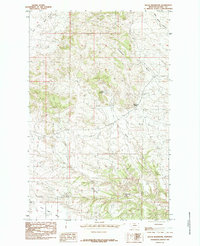 Nolan Reservoir 1985 topographic map thumbnail