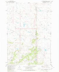 North Slick Creek 1980 topographic map thumbnail