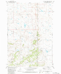North Slick Creek 1980 topographic map thumbnail
