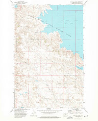 Norville Creek 1972 topographic map thumbnail