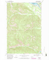 Noxon 1966 topographic map thumbnail