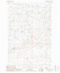 Nunemaker Hill 1986 topographic map thumbnail
