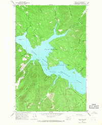 Nyack SW 1964 topographic map thumbnail