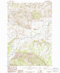 Nye 1986 topographic map thumbnail