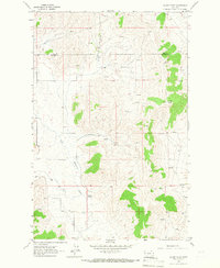 Oliver Point 1965 topographic map thumbnail