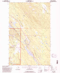 Olney 1994 topographic map thumbnail