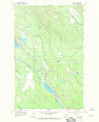 Olney 1966 topographic map thumbnail
