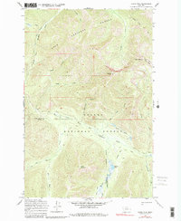 Olson Peak 1968 topographic map thumbnail