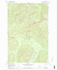Olson Peak 1968 topographic map thumbnail