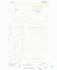 Opheim 1973 topographic map thumbnail