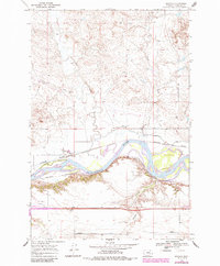 Orinoco 1968 topographic map thumbnail