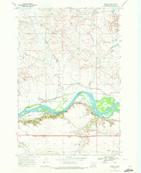 Orinoco 1968 topographic map thumbnail