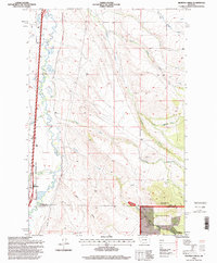 Orofino Creek 1996 topographic map thumbnail