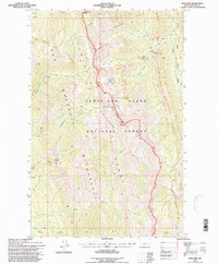 Our Lake 1995 topographic map thumbnail