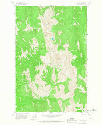 Our Lake 1958 topographic map thumbnail