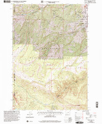 Ousel Falls 2000 topographic map thumbnail
