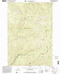 Overwhich Falls 1998 topographic map thumbnail