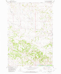 P K Ranch SW 1980 topographic map thumbnail