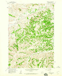 Painted Hill 1958 topographic map thumbnail